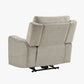 9670TP-1PWH - Power Reclining Chair with Power Headrest, Hidden Arms Cup Holders and Charging Ports
