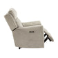 9670TP-1PWH - Power Reclining Chair with Power Headrest, Hidden Arms Cup Holders and Charging Ports