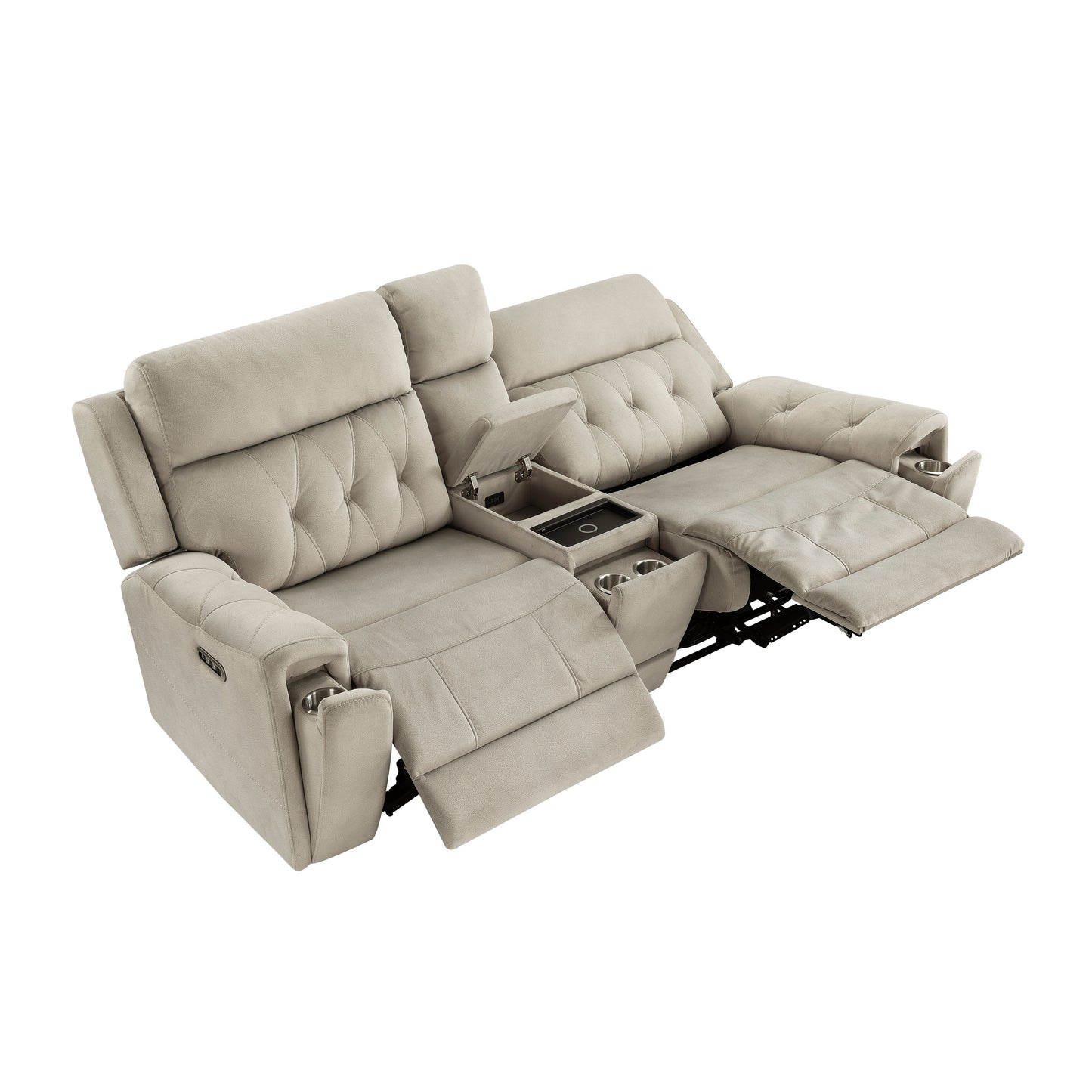 9670TP*2PWH - 2pc Set: Sofa, Love (Power)
