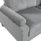 9688GY*53CR2AC - (5)5-Piece Modular Sectional