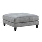 9688GY*63CR2ACOT - (6)6-Piece Modular Sectional with Ottoman