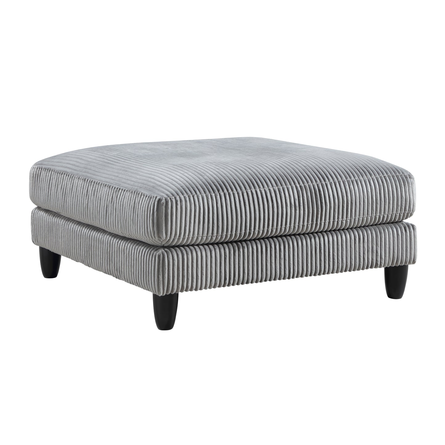 9688GY*63CR2ACOT - (6)6-Piece Modular Sectional with Ottoman