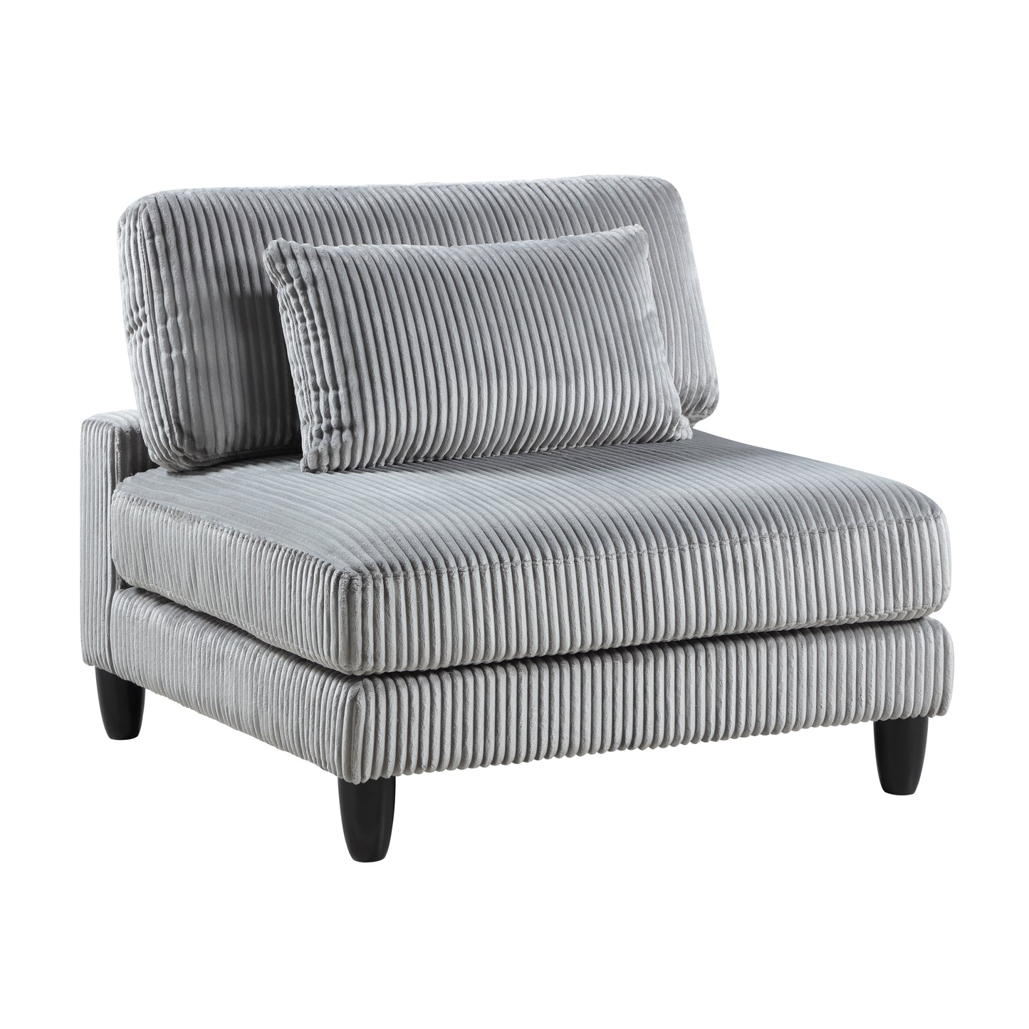 9688GY*63CR2ACOT - (6)6-Piece Modular Sectional with Ottoman
