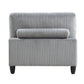 9688GY*63CR2ACOT - (6)6-Piece Modular Sectional with Ottoman