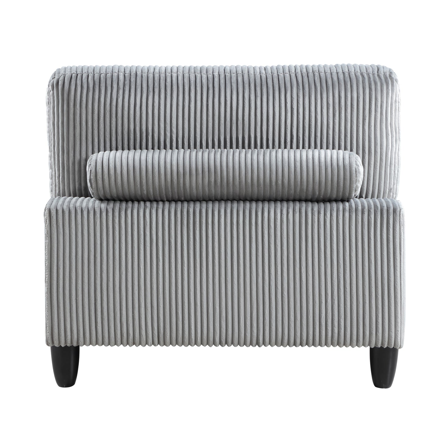 9688GY*63CR2ACOT - (6)6-Piece Modular Sectional with Ottoman