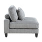 9688GY*52CR2ACOT - (5)5-Piece Modular Sectional with Ottoman