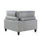 9688GY*63CR2ACOT - (6)6-Piece Modular Sectional with Ottoman