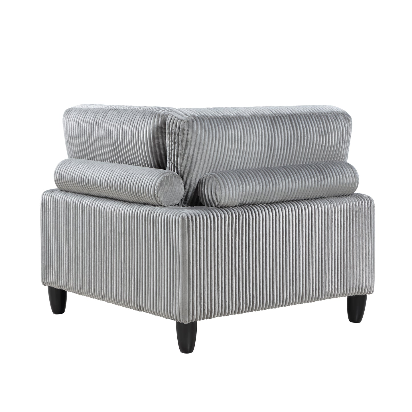 9688GY*63CR2ACOT - (6)6-Piece Modular Sectional with Ottoman