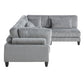 9688GY*42CR2AC - (4)4-Piece Modular Sectional