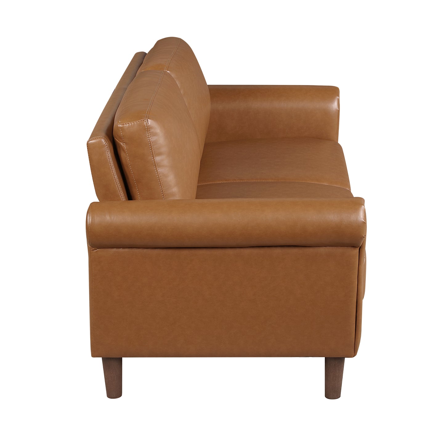 9690BRW*2 - 2pc Set: Sofa, Love