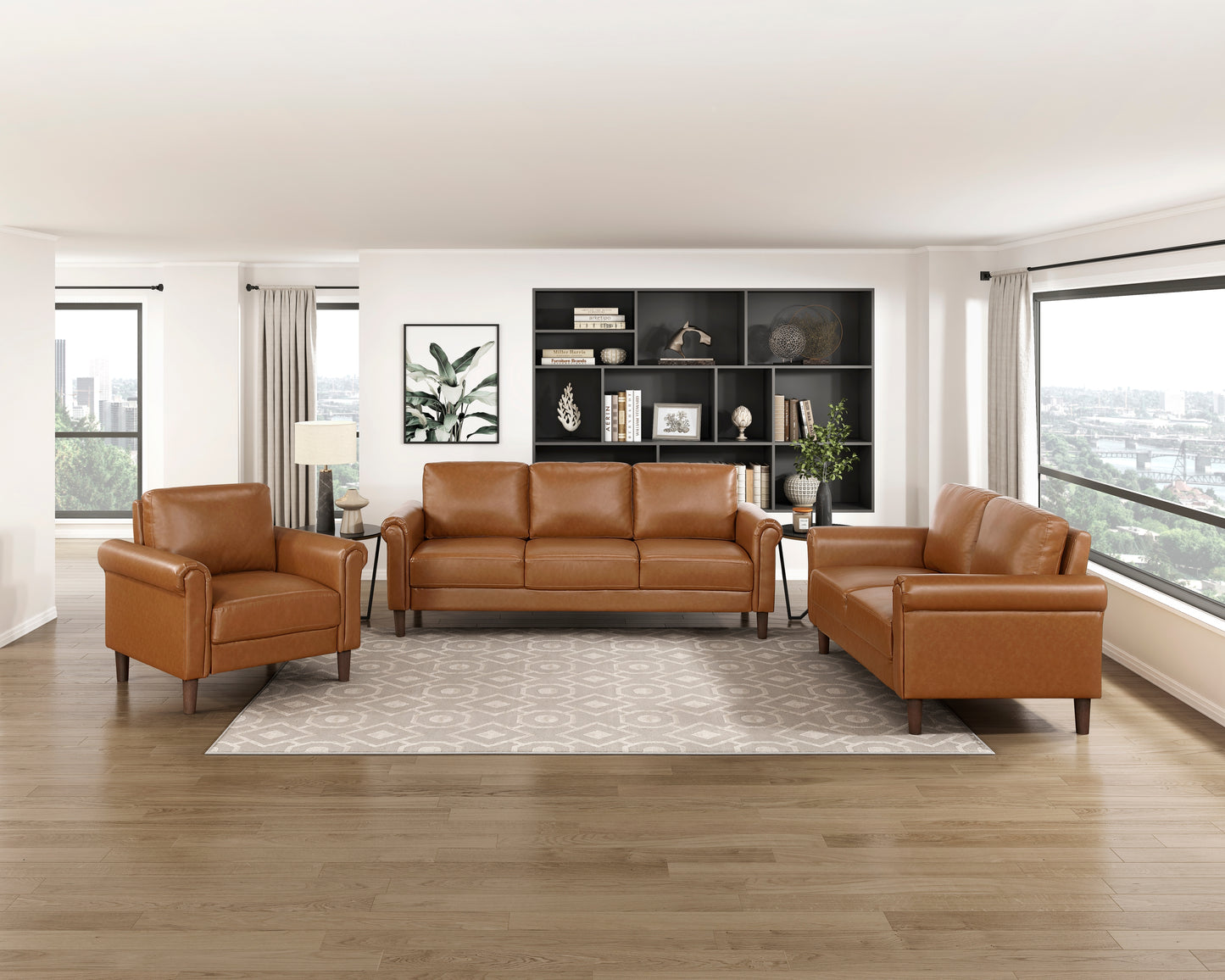9690BRW-3 - Sofa