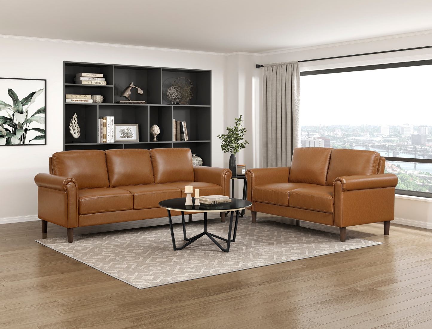 9690BRW-3 - Sofa