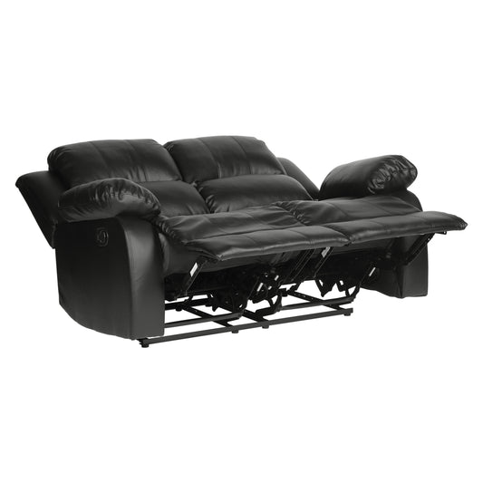 9700BLK*2 - 2pc Set: Sofa, Love