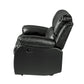 9700BLK-2 - Double Reclining Love Seat