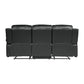 9700BLK*2 - 2pc Set: Sofa, Love
