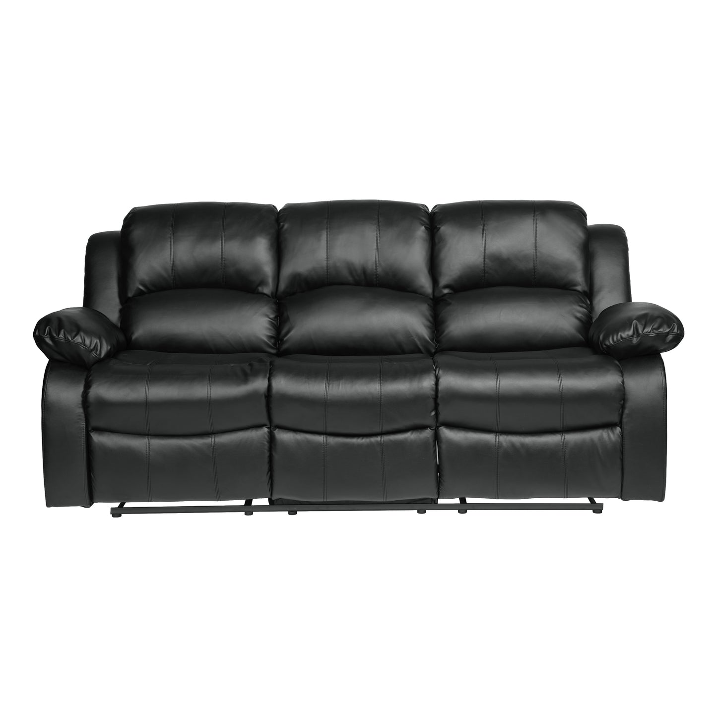 9700BLK*2 - 2pc Set: Sofa, Love