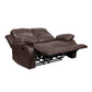 9700BRW*2 - 2pc Set: Sofa, Love