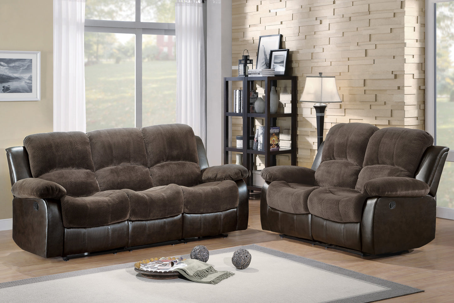 9700FCP-2 - Double Reclining Love Seat
