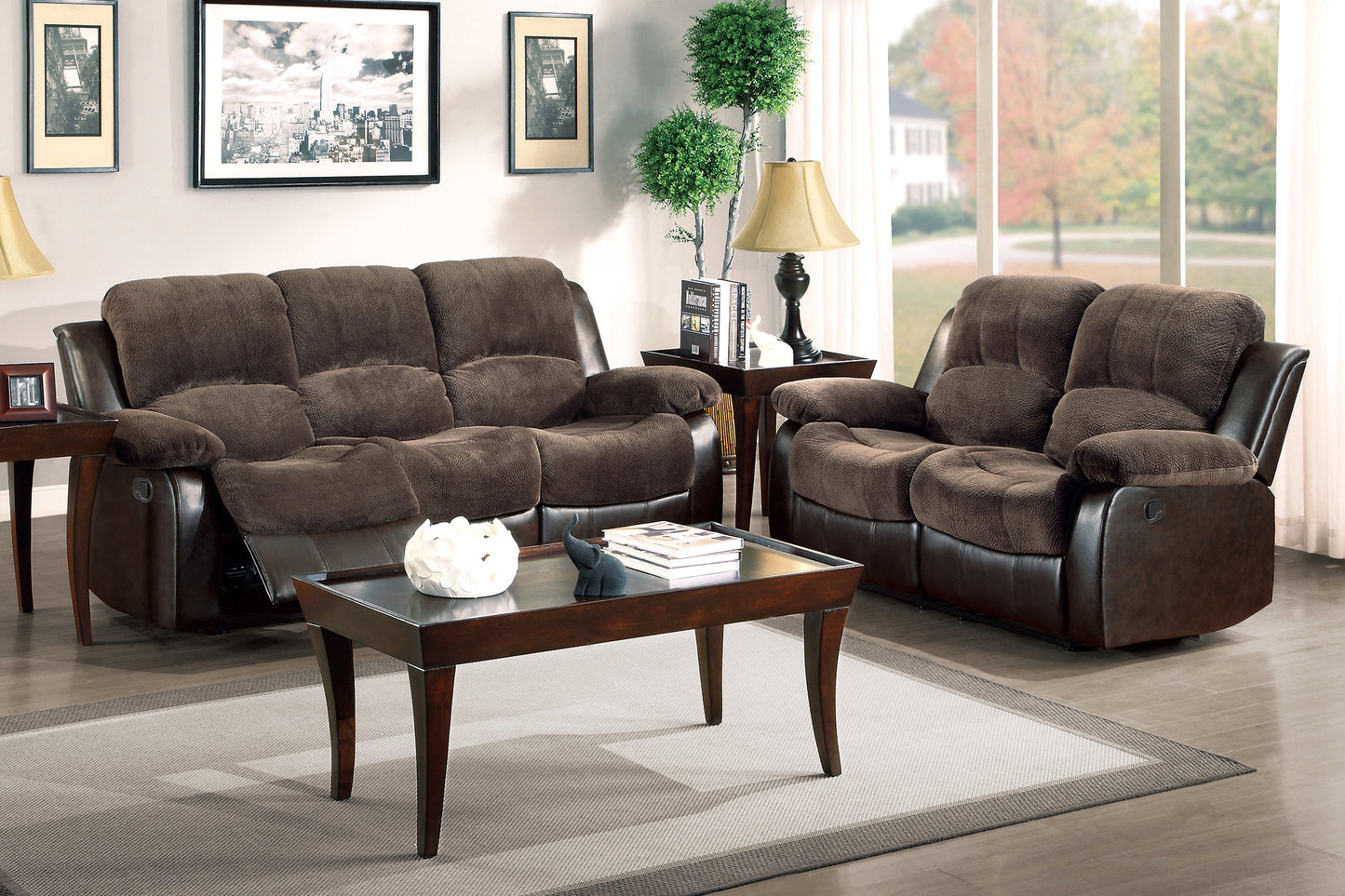 9700FCP-2 - Double Reclining Love Seat