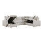 9702BE*3LC3R - (3)3-Piece Sectional with Pull-out Bed and Hidden Storage