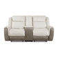 9703BE-2 - Double Reclining Love Seat with Center Console