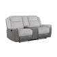 9703GY*2 - 2pc Set: Sofa, Love
