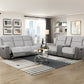 9703GY-3 - Double Reclining Sofa
