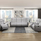 9703GY-3 - Double Reclining Sofa