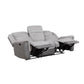 9703GY-3 - Double Reclining Sofa