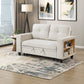 9705BE-2* - (2)Love Seat with Pull-out Bed, Shelves and Charging Ports