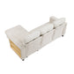 9705BE*32AVC - (3)Sectional with Reversible Chaise, Pull-out Bed, Shelves and Charging Ports