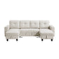 9705BE*42AVC - (4)Sectional with Two Chaises, Pull-out Bed, Shelves and Charging Ports