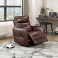 9713BRW-1SW - Swivel Glider Reclining Chair