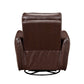 9713BRW-1SW - Swivel Glider Reclining Chair