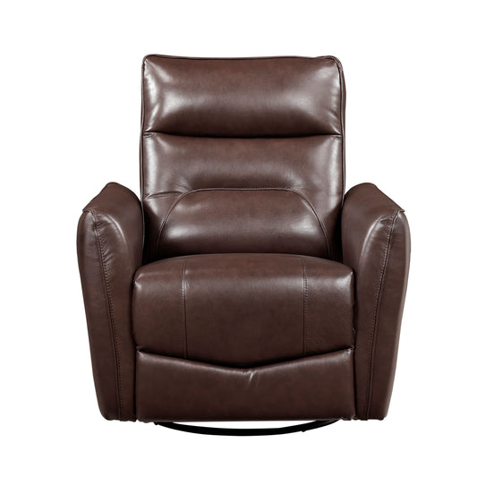 9713BRW-1SW - Swivel Glider Reclining Chair