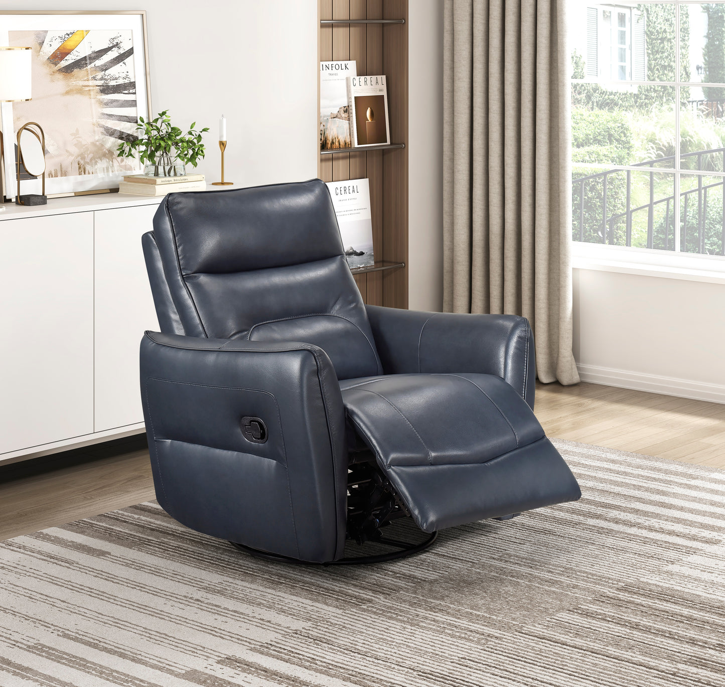 9713DBU-1SW - Swivel Glider Reclining Chair