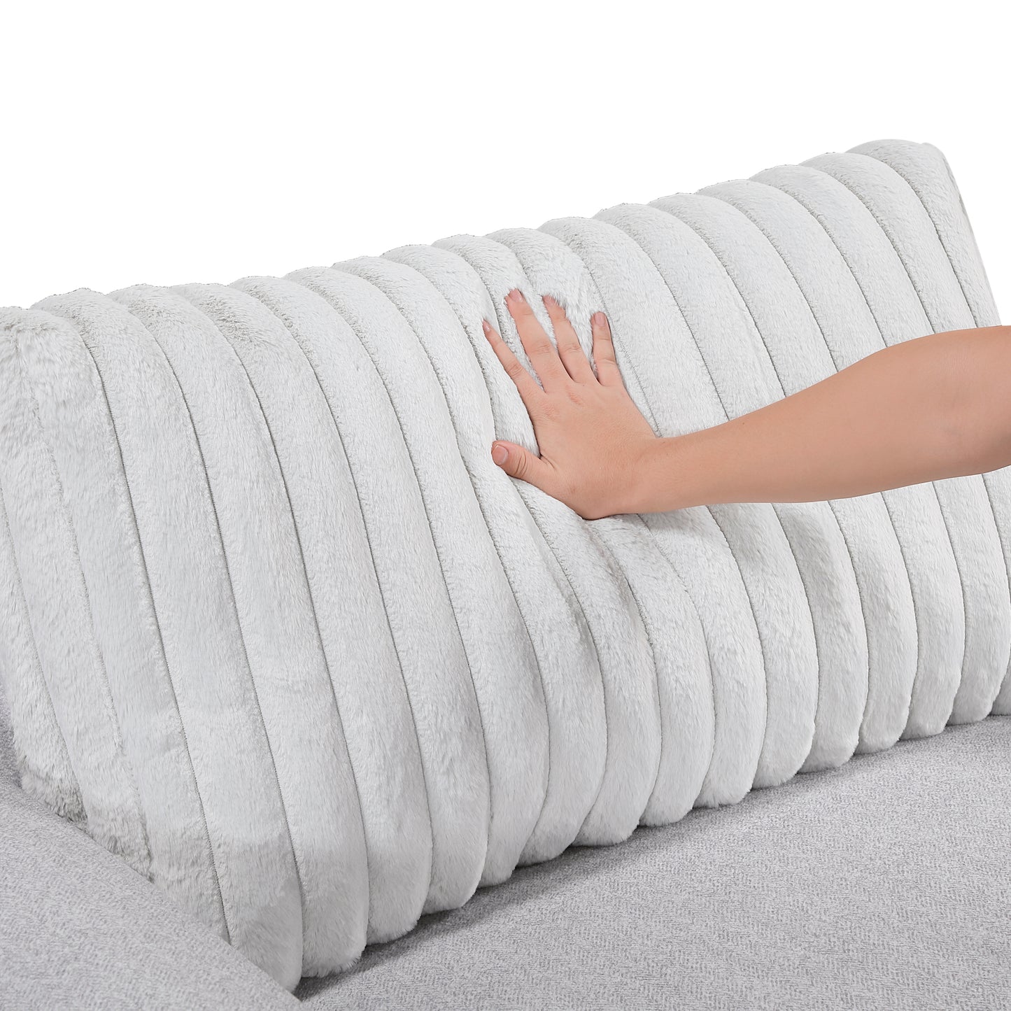 9720GRY-2 - Love Seat