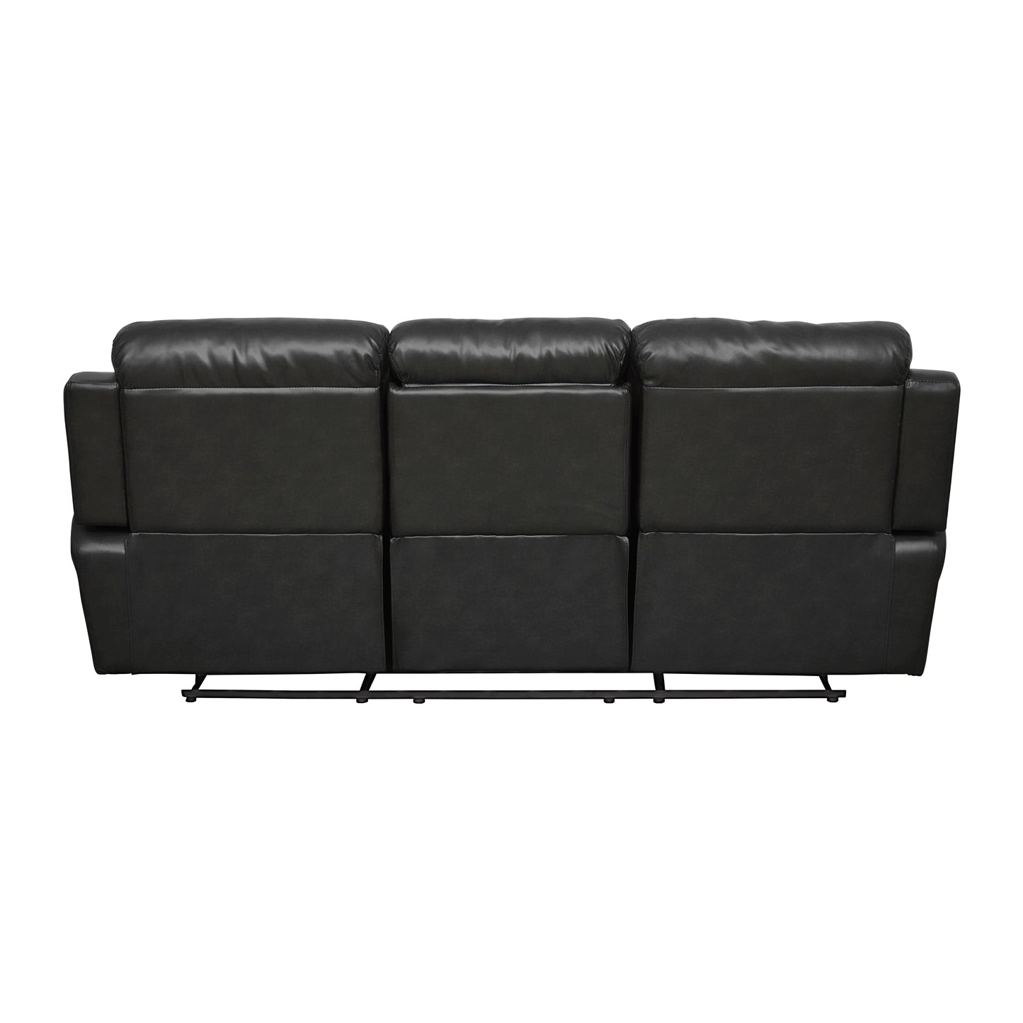 9724BLK*2 - 2pc Set: Sofa, Love