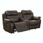 9724BRW*2 - 2pc Set: Sofa, Love