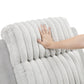 9728LGY-2 - Double Reclining Love Seat with Center Console
