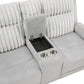 9728LGY-2 - Double Reclining Love Seat with Center Console