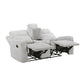 9728LGY-2 - Double Reclining Love Seat with Center Console