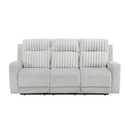 9728LGY-3 - Double Reclining Sofa