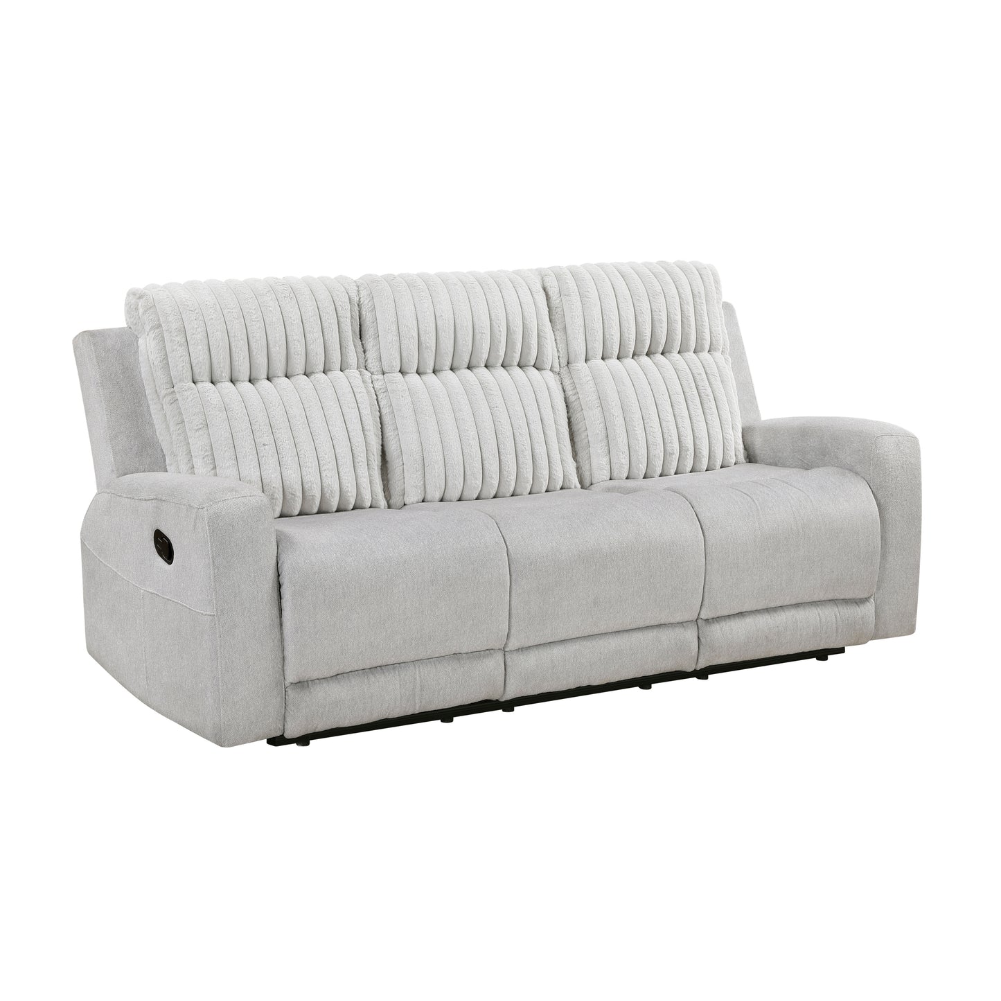 9728LGY-3 - Double Reclining Sofa