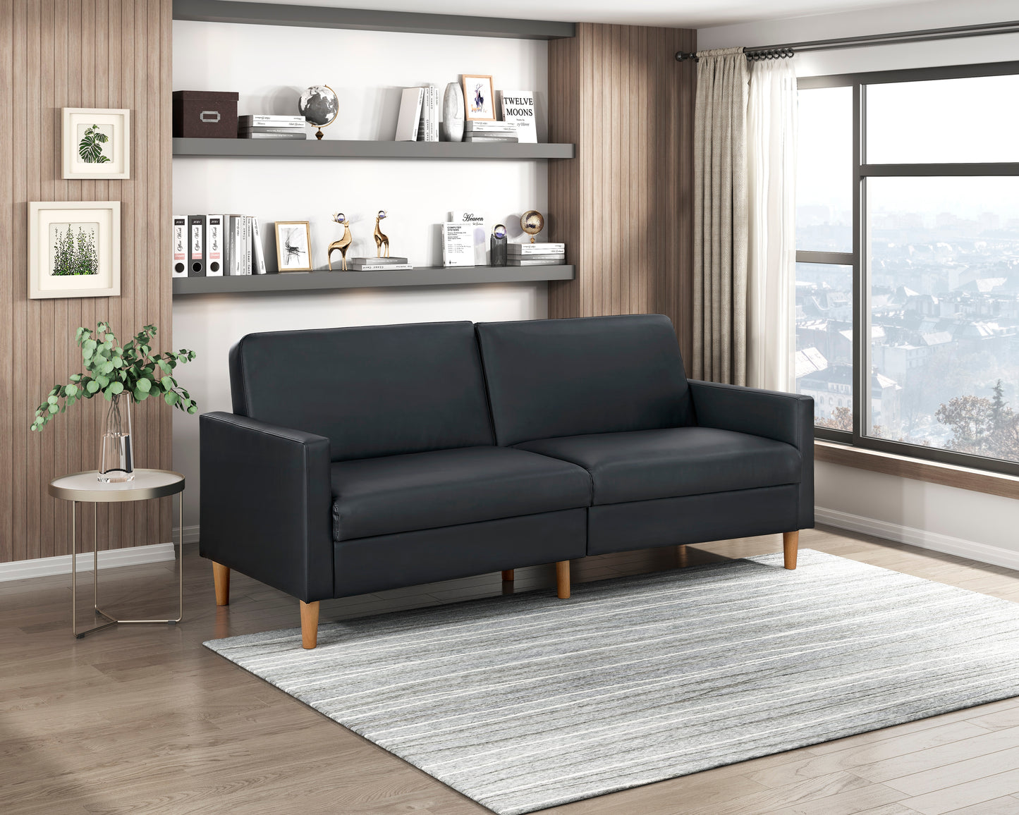 9730BLK-3CL - Elegant Lounger