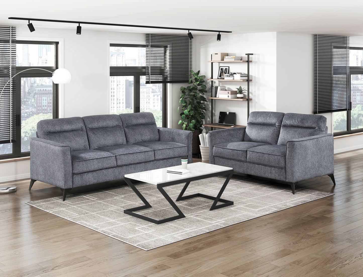 9733DGY-3 - Sofa