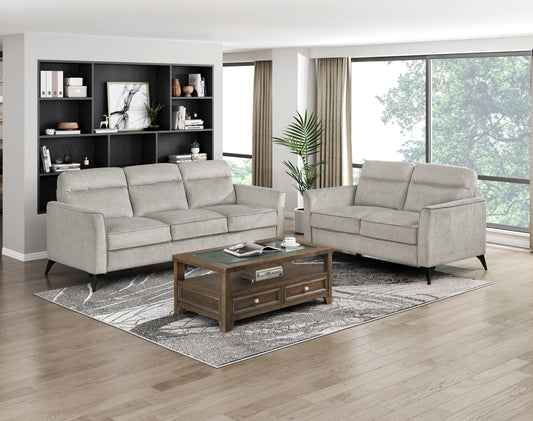 9733TAN-2 - Love Seat