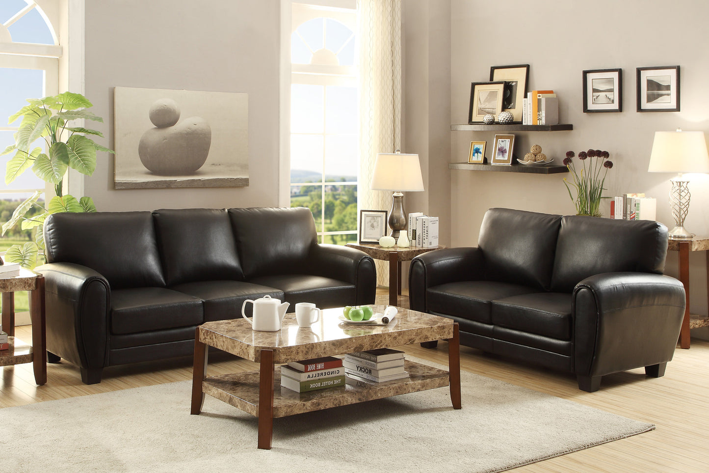 9734BK-2 - Love Seat