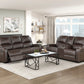 9735BRW-3 - Double Reclining Sofa