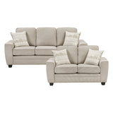 9745TP*2 - 2pc Set: Sofa, Love
